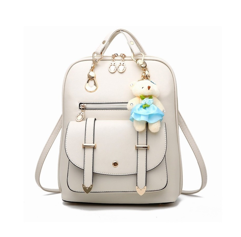 Mochila cheap mujer beige