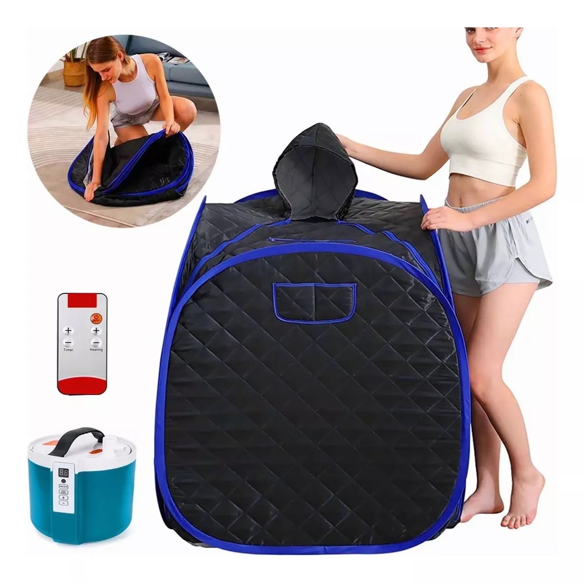 Baño Vapor Spa Sauna Portatil Personal Belleza