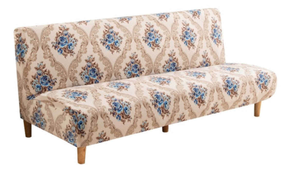 Funda De Futón Elástica Para Sofá Cama Sin Brazos Style 10