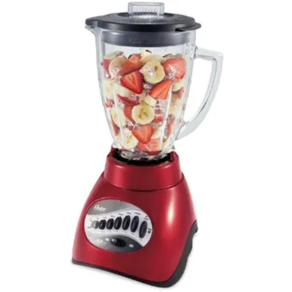LICUADORA OSTER 6844000N01 CORE 450W 1.25L VIDRIO ROJA ALBY3