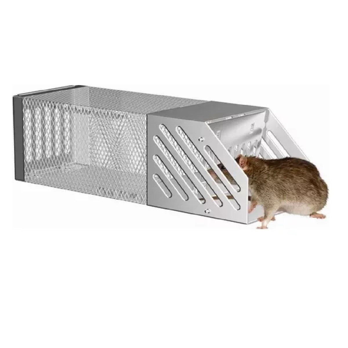 Trampa Para Ratas Y Jaula Ratones Inteligentes Reutilizables