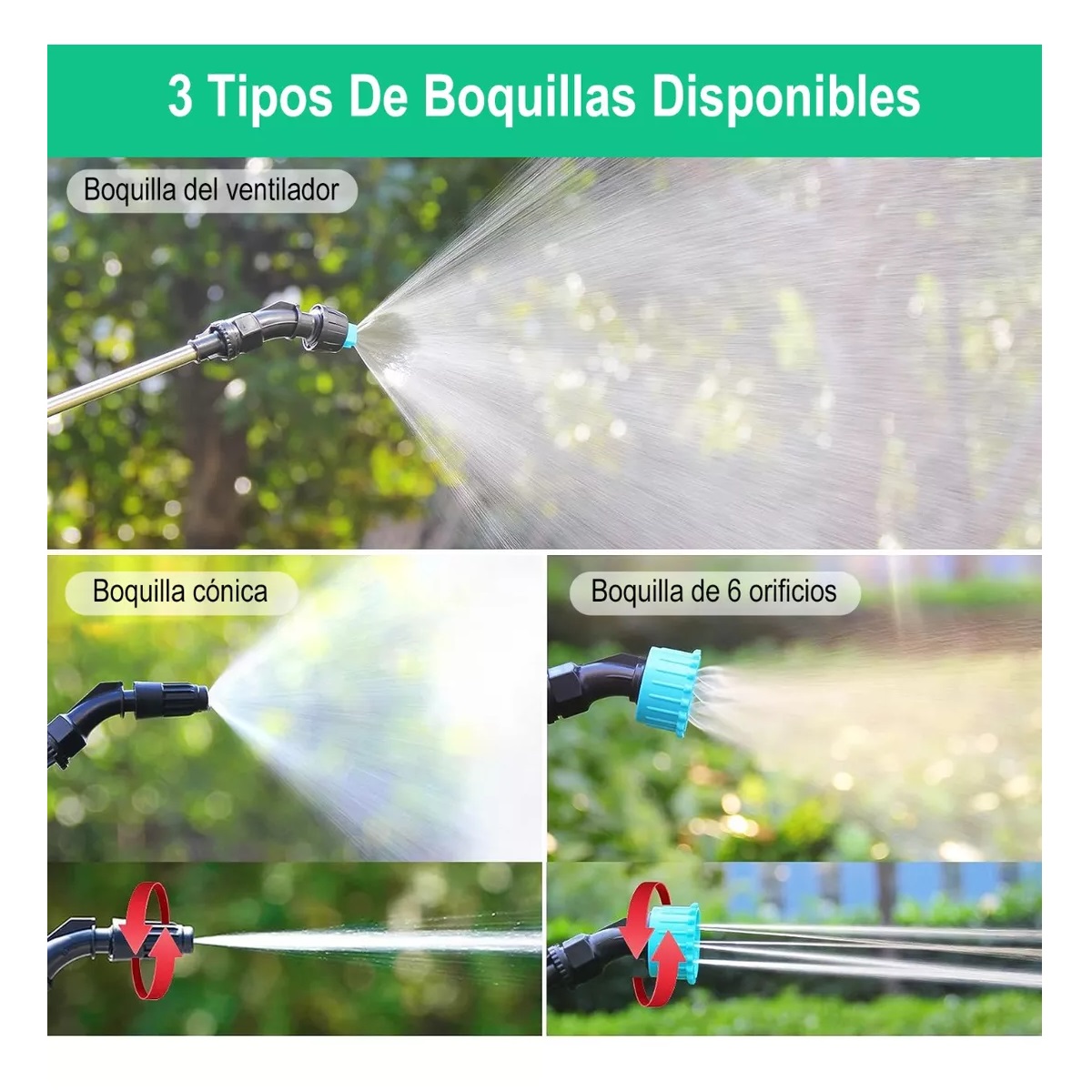 Fumigadora Electrica Aspersores Mochila Para Jardineria 8l