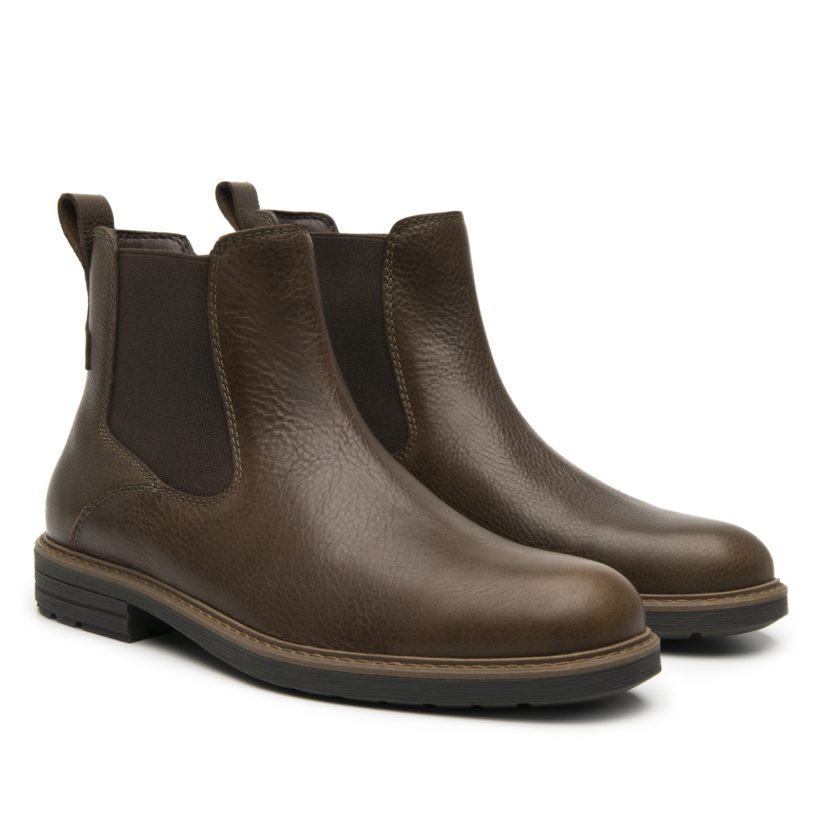 Botines Chelsea Hombre Clasicos Flexi 402518 Chocolate Moda