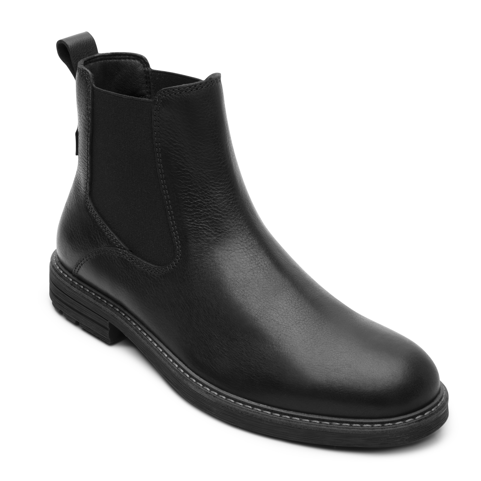 Botines Tipo Chelsea Negro Flexi Clasico 402518 Hombre Moda