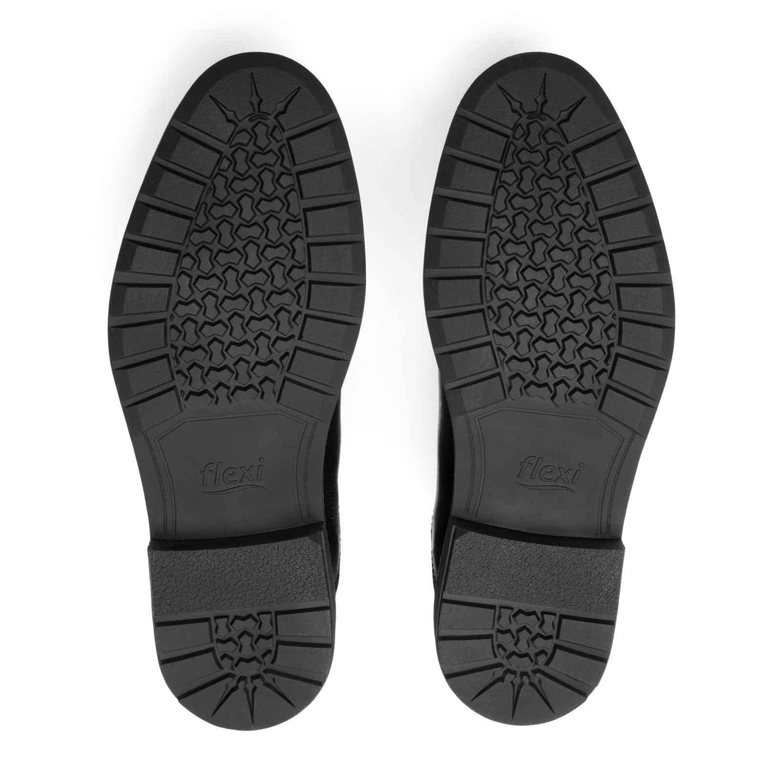 Botines Tipo Chelsea Negro Flexi Clasico 402518 Hombre Moda