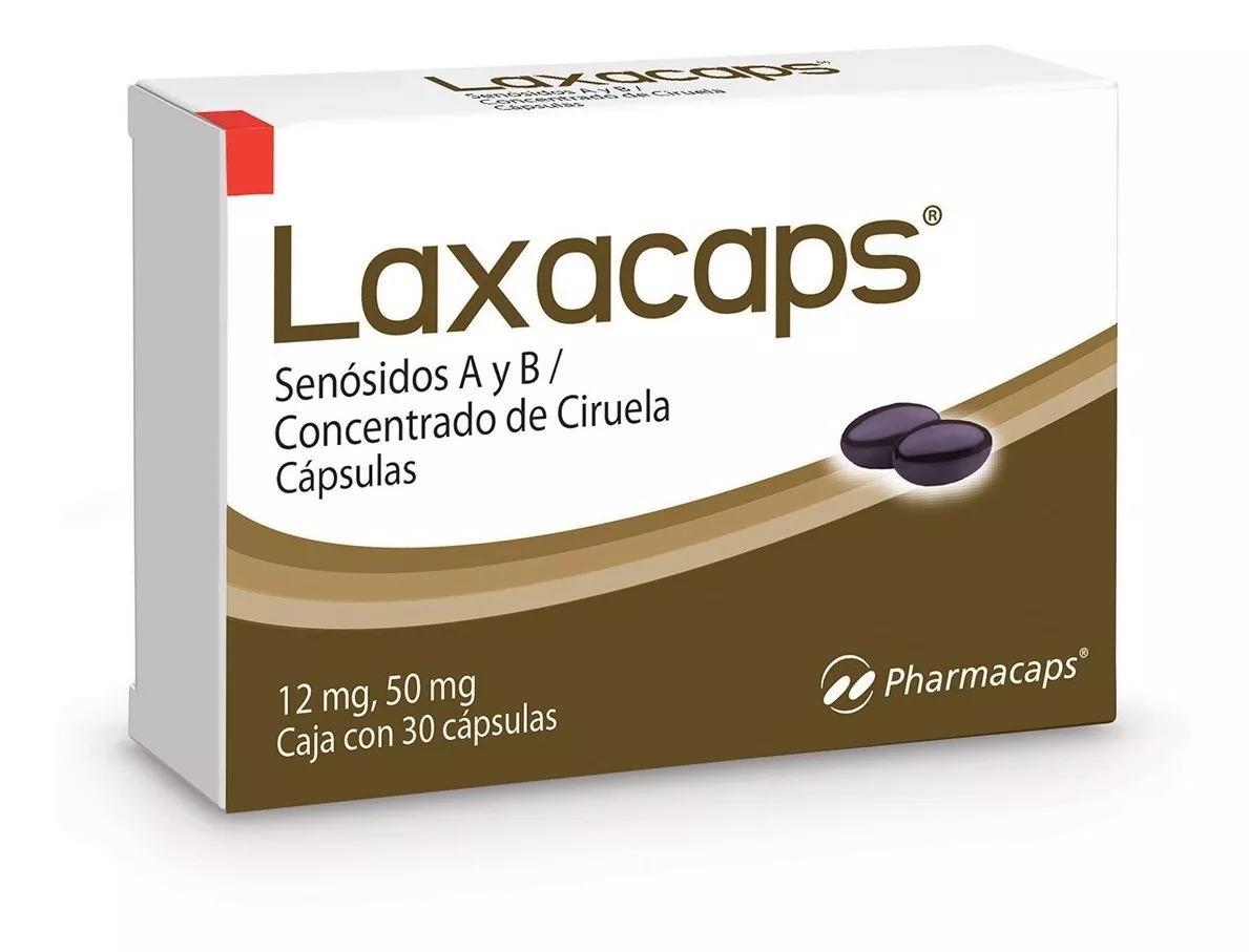 Laxante Laxacaps Senósidos A Y B C/30 Cápsulas