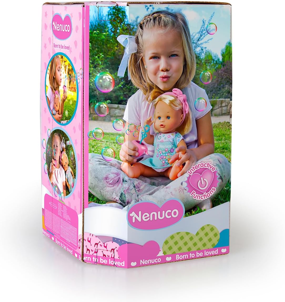 Muñeca Bebé Nenuco Burbujas-pompitas