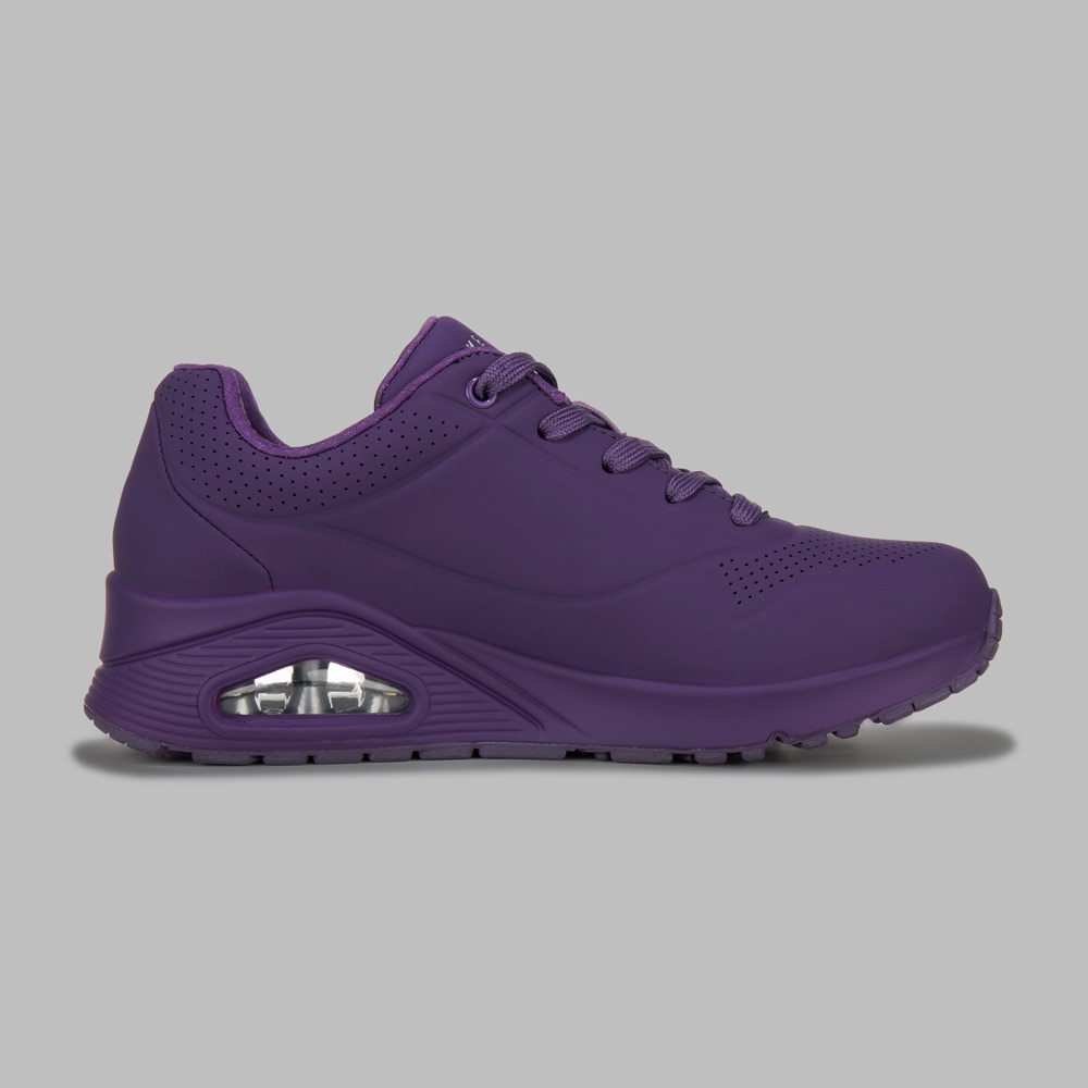 Tenis Skechers Uno Mujer Morado