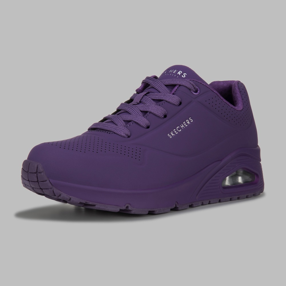 Tenis Skechers Uno Mujer Morado