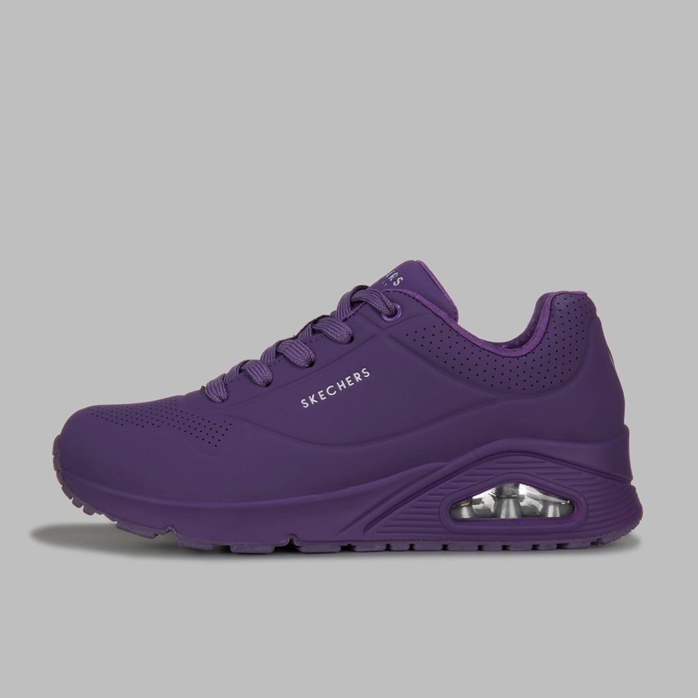 Tenis Skechers Uno Mujer Morado