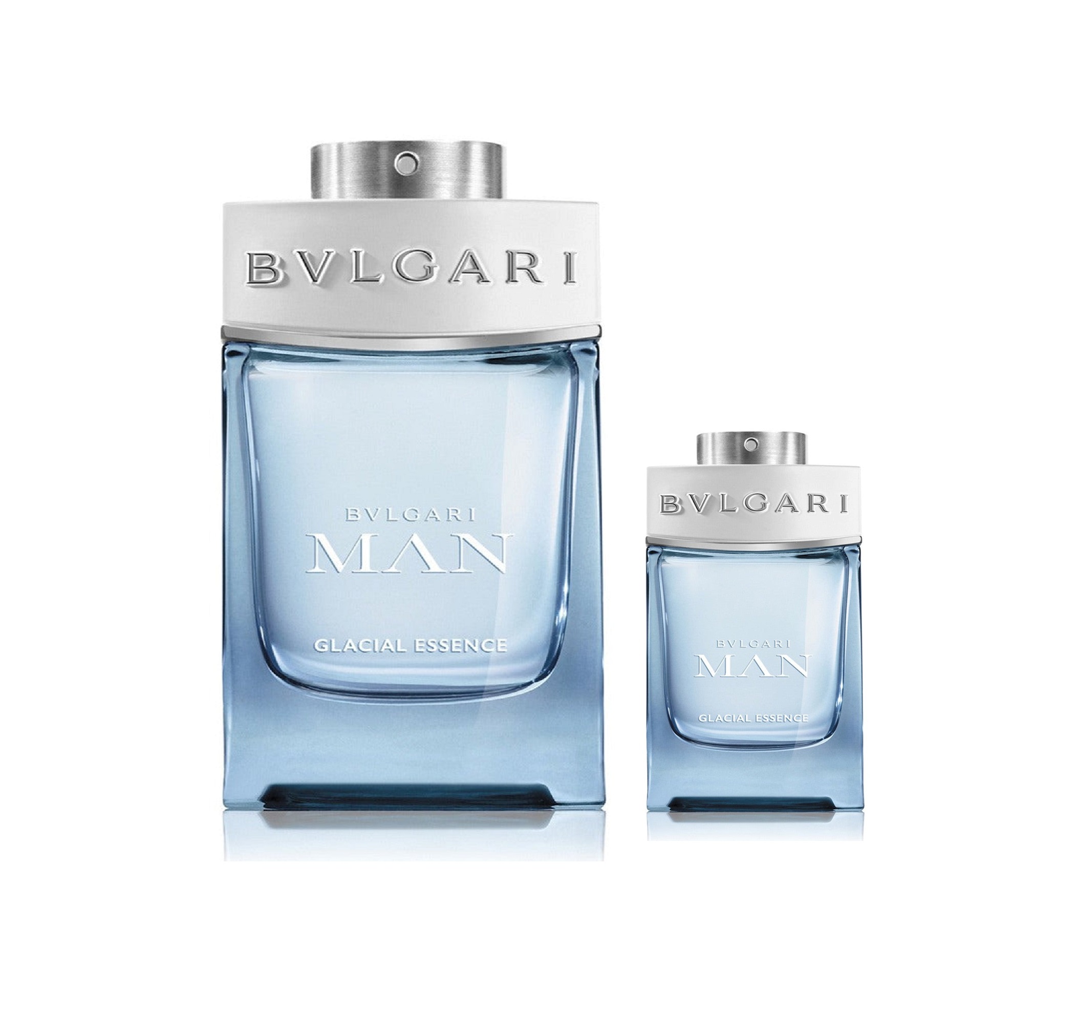 Set Bvlgari Man Glacial Essence EDP 100 ml & 15 ml Hombre