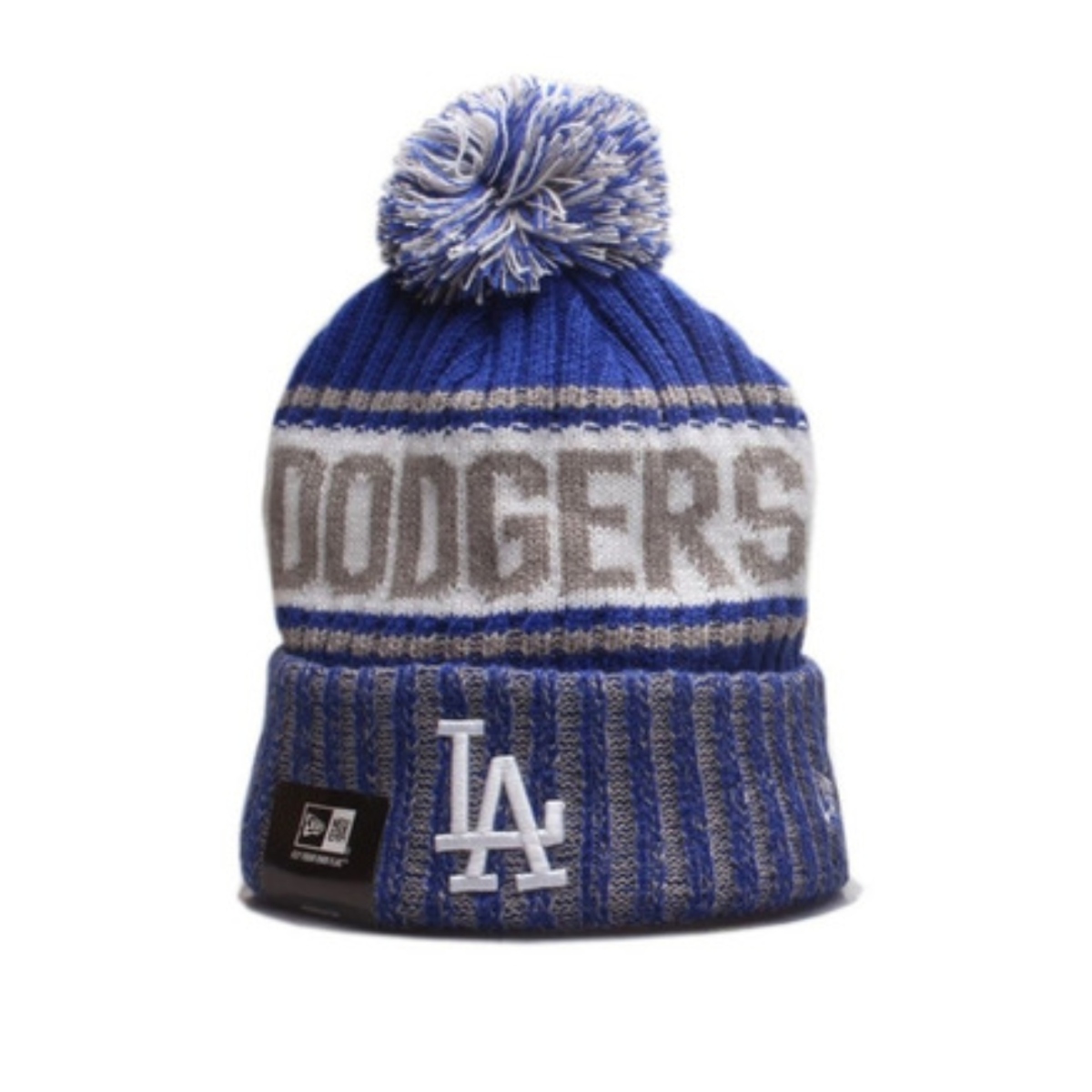 Gorro de invierno New Era Los Angeles Dodgers Azul-Gris 402900