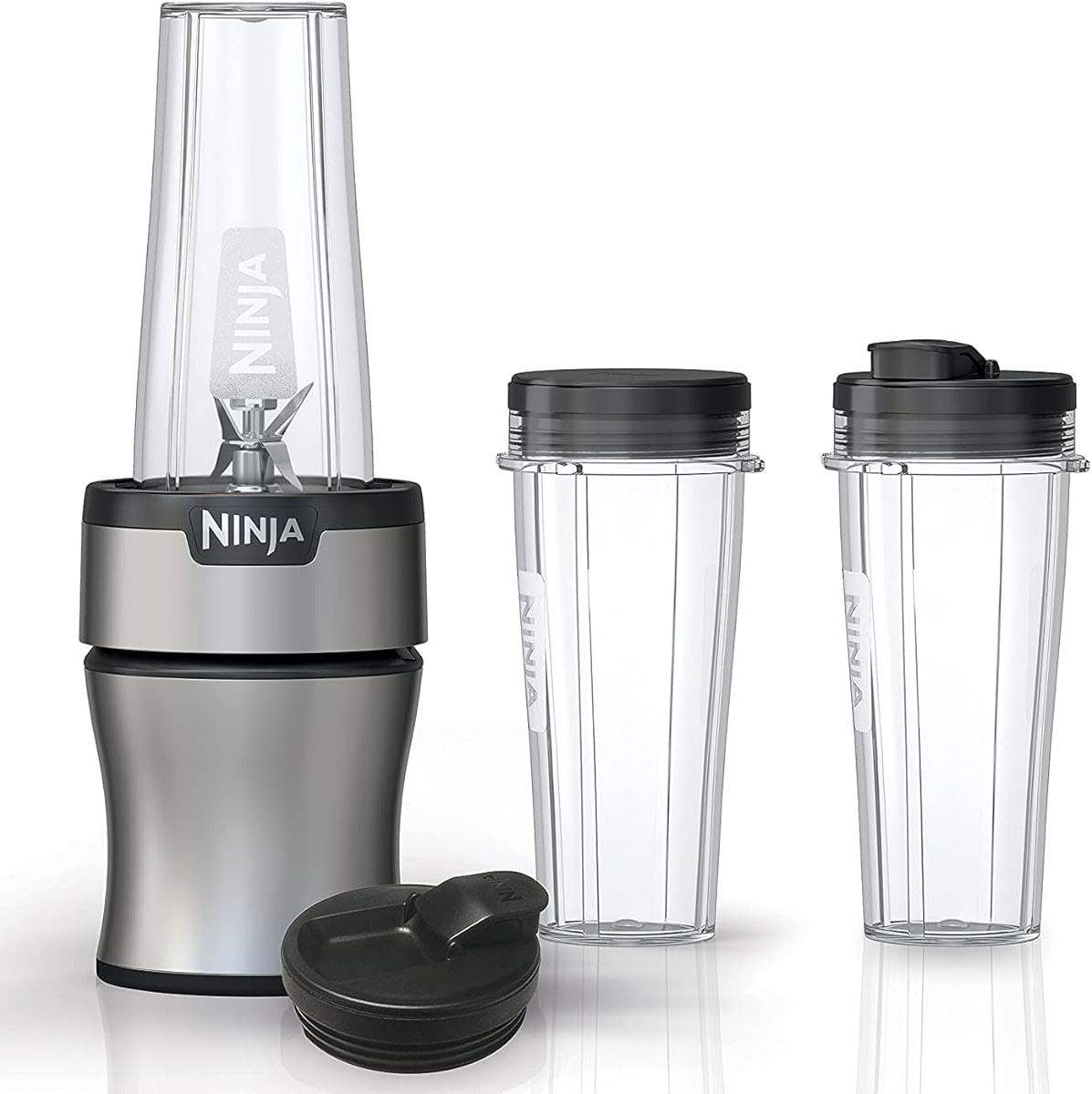 Procesador de alimentos Ninja Nutri cuchillas de acero inoxidable