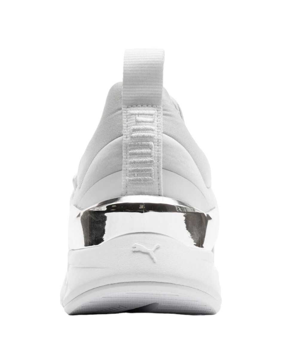 Tenis discount puma plateados