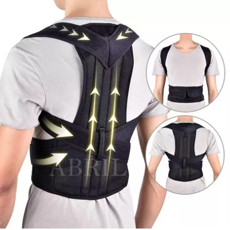 Corrector Postura Para Hombres Y Mujeres Con Placa Soporte