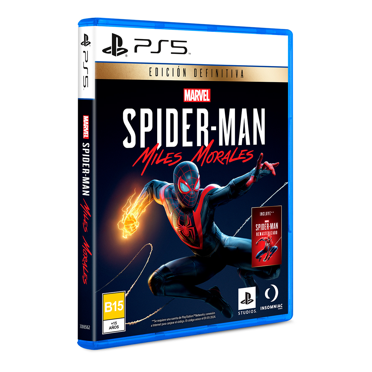 Videojuego Marvel's Spider Man PS5