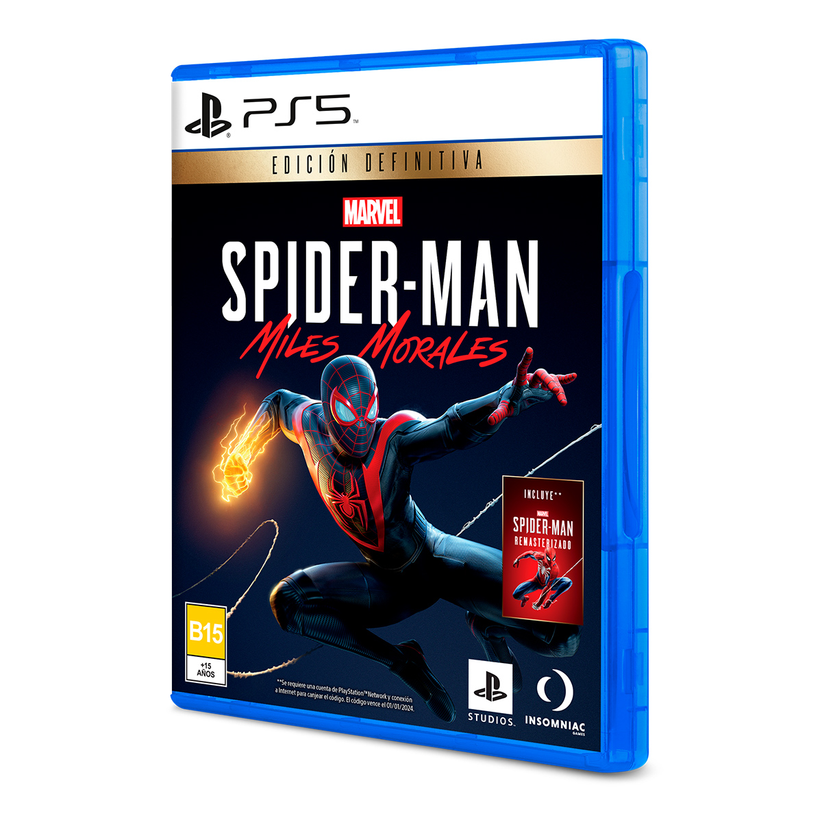 Videojuego Marvel's Spider Man PS5