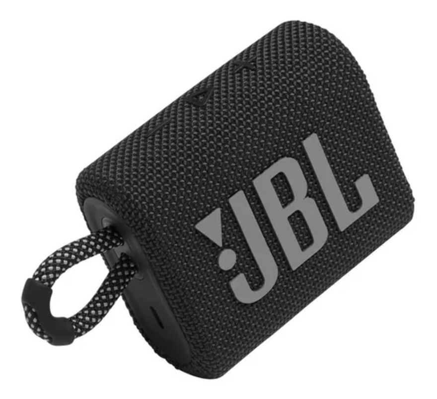Bocina JBL Go 3 Portátil con Bluetooth Waterproof Negra