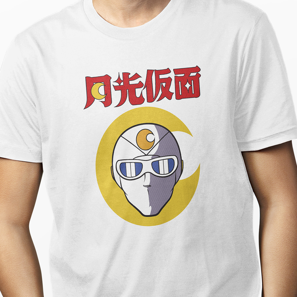 Playera para Hombre Blanca Capitan Senteya Anime Japones