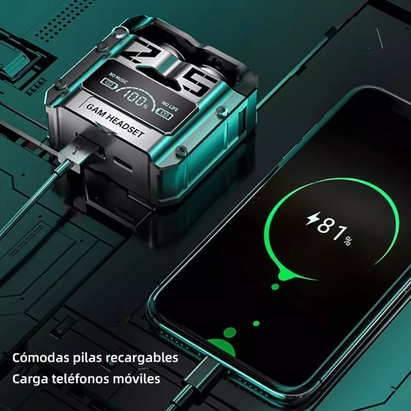 Auriculares Inalámbricos Bluetooth M25 Gamer In Ear