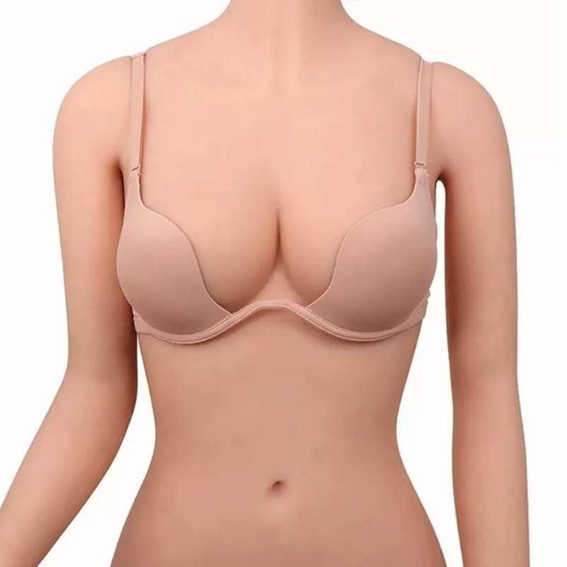 Brasieres Bra Push Up Escote Profundo Convertible