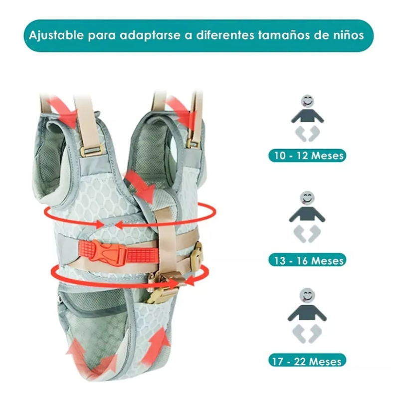 Arnés Pechera Para Caminar Andador De Seguridad Para Bebes