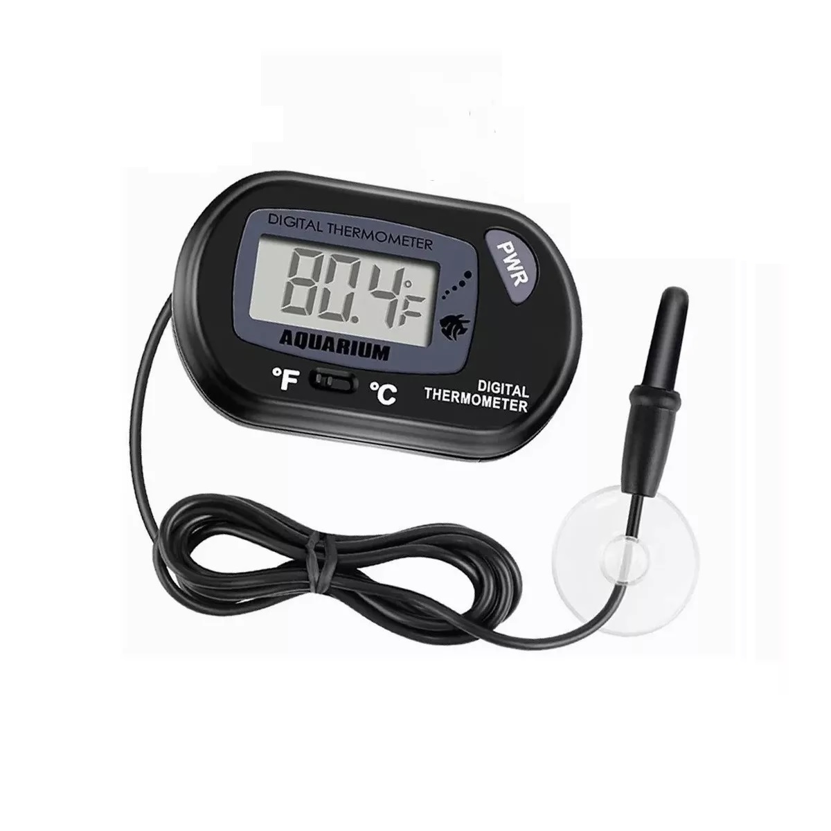 Termometro Digital Lcd Acuario Pecera Sonda Temperatura Agua