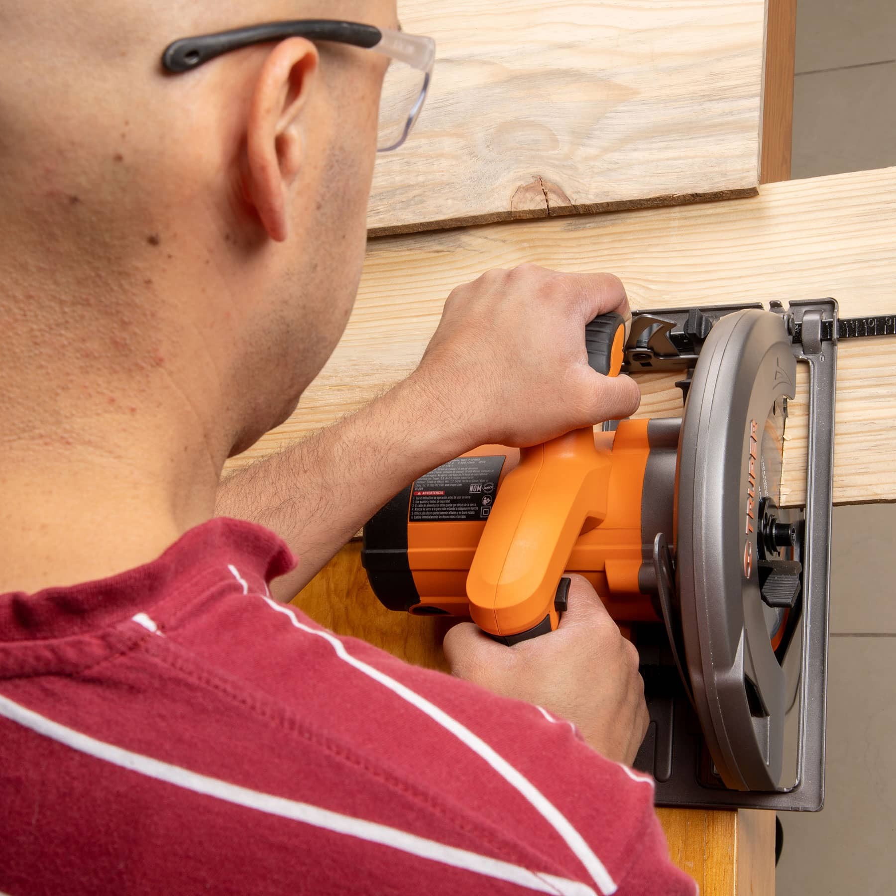 SIERRA CIRCULAR 7-1/4" 1500 W, PROFESIONAL, TRUPER 11004