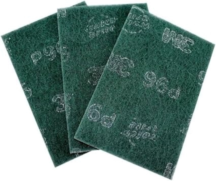 Caja Fibra Verde Scotch Brite P-96 Con 144 Piezas