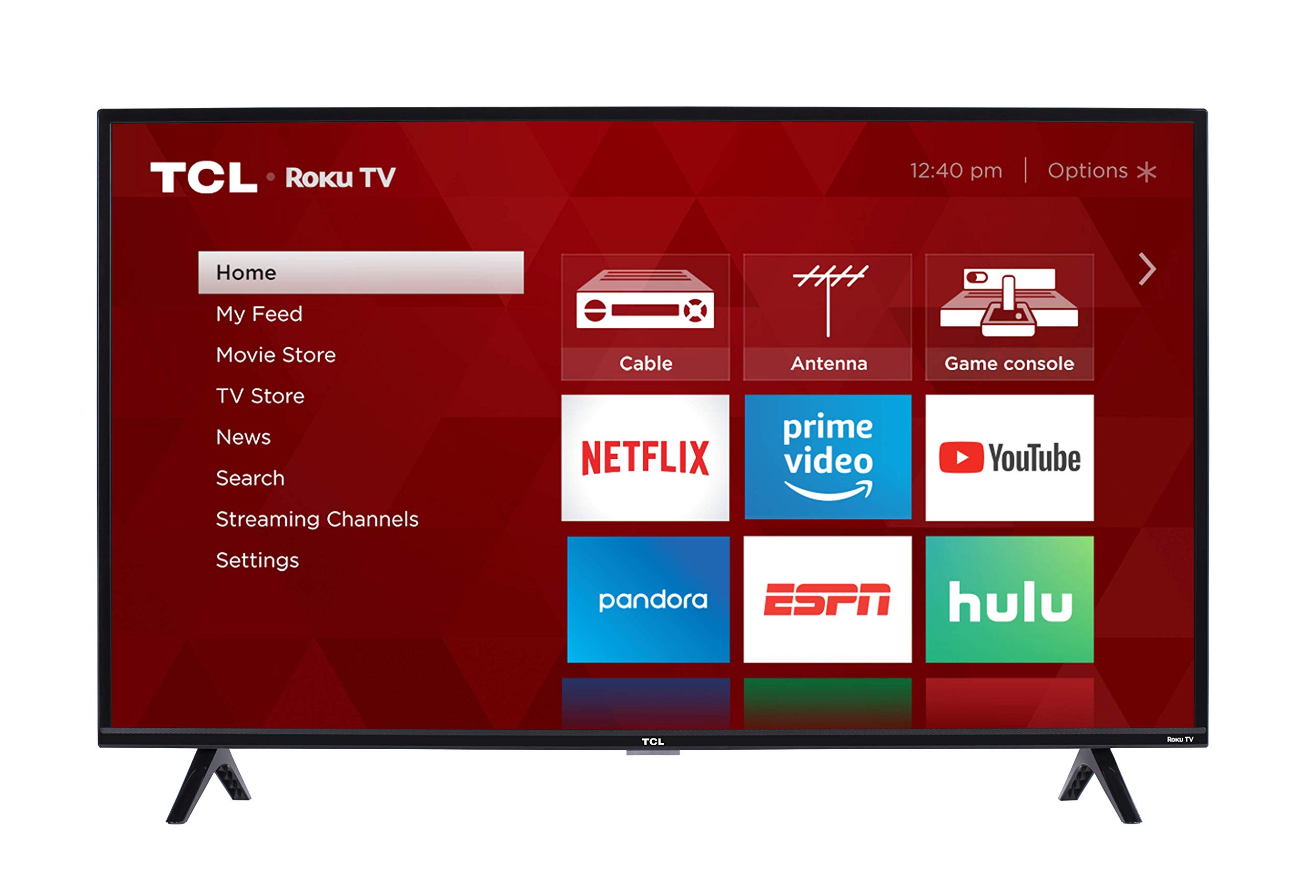 Smart TV TCL 40S325 40 Pulg 1080p LED Roku TV  .