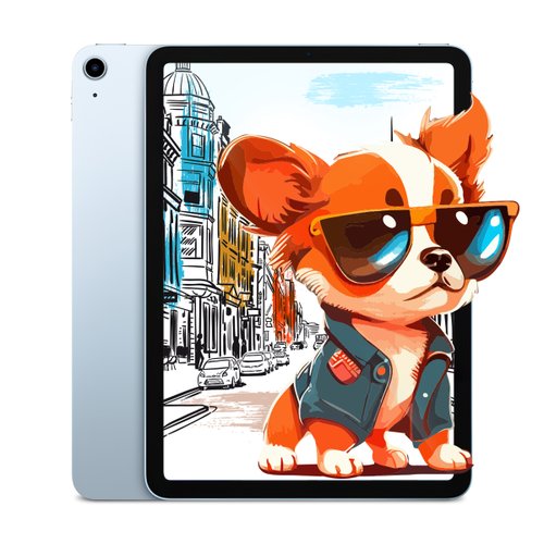 Tablet Apple Ipad AIR 4TH gen A14 64GB 10.9Pulg Wifi us Sky Blue fyfq2ll Refurbished	