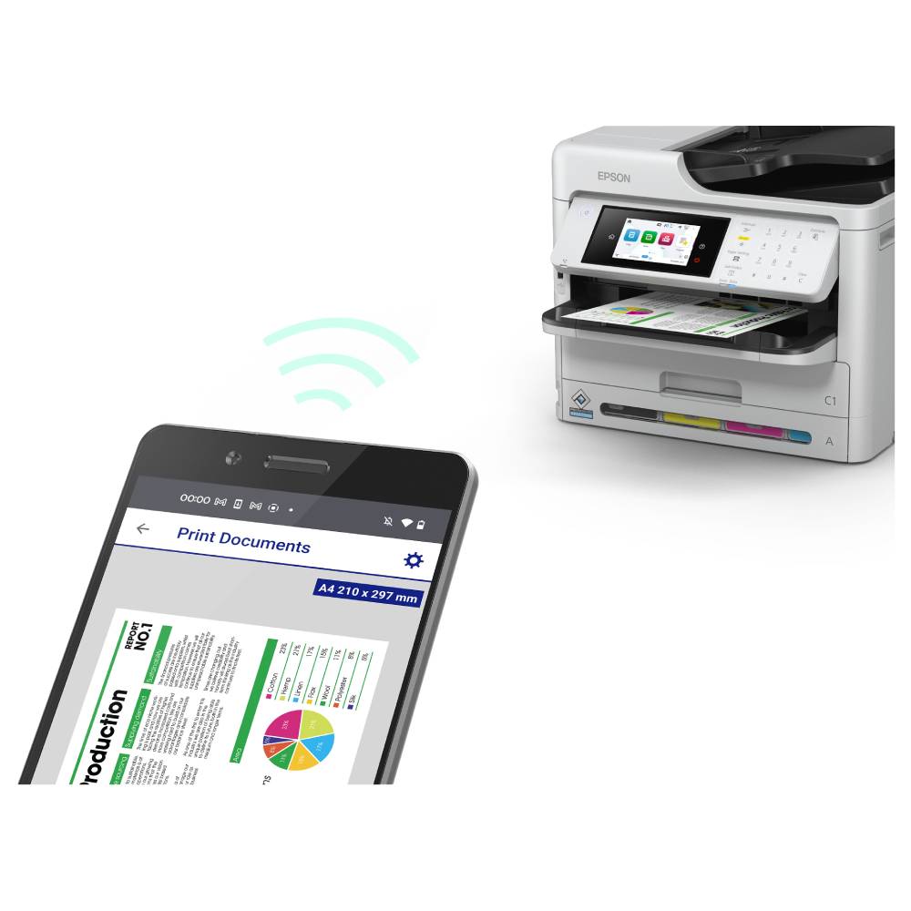 Impresora Multifuncional Epson WorkForce PRO WF-C5890