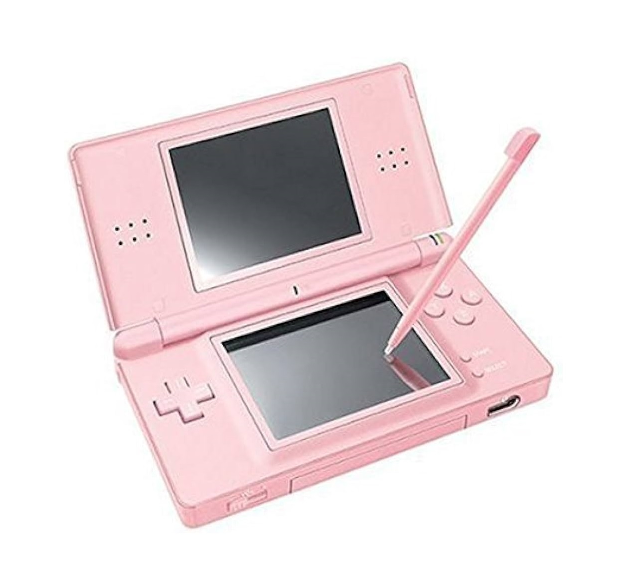 Nintendo DS Lite Con Cartucho Con 208 Videojuegos Color Rosa
