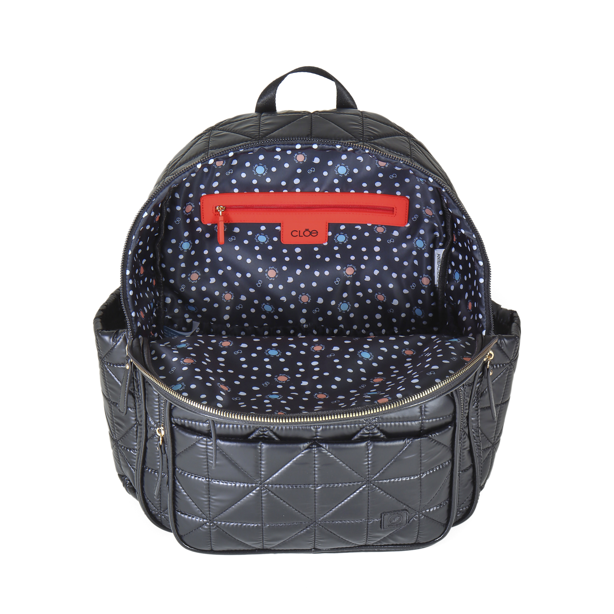 Mochila Pañalera Cloe Mom Baby Nylon Resistente al Agua