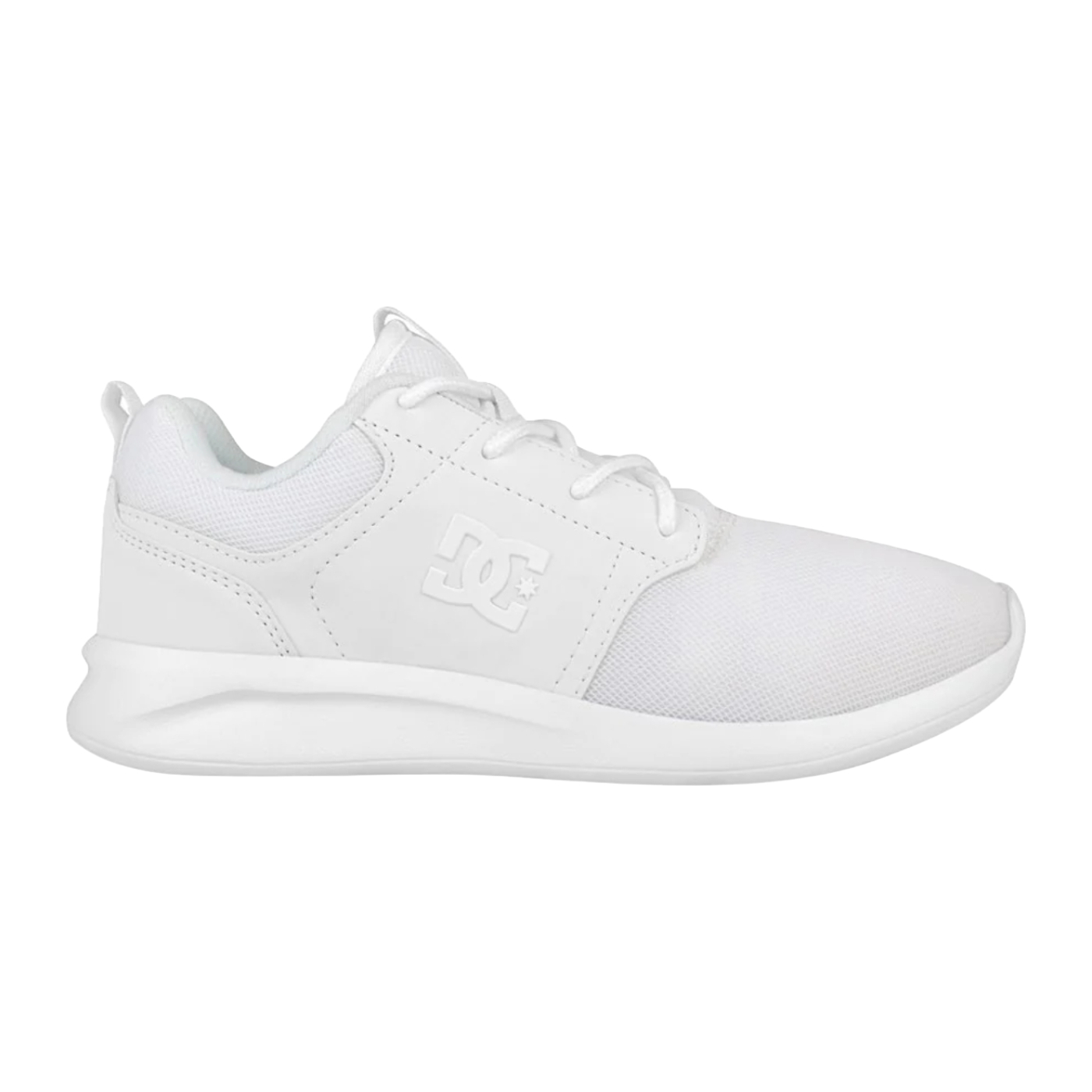 TENIS DC SHOES MUJER BLANCO DC SHOES MIDWAY ADJS700100WW0