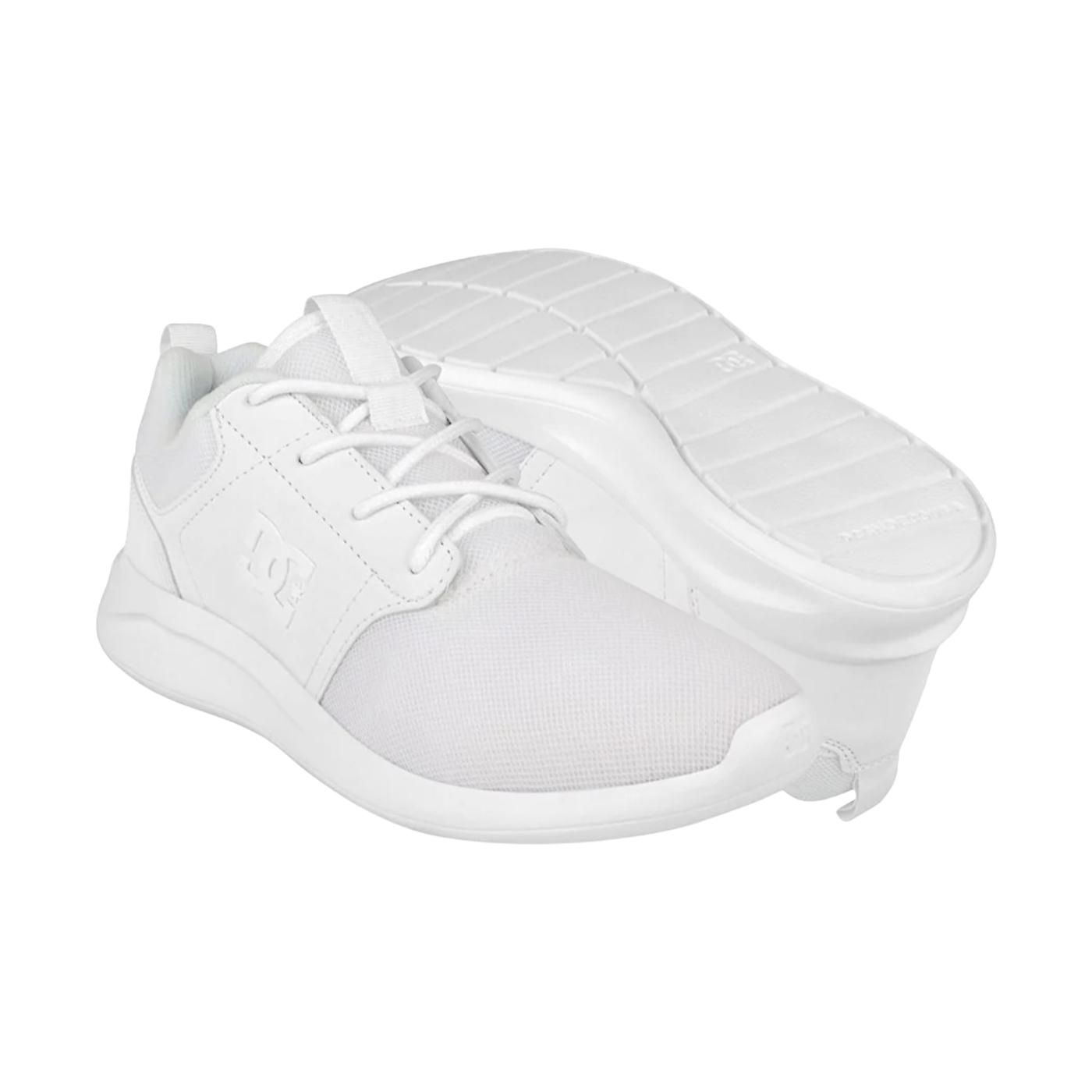 TENIS DC SHOES MUJER BLANCO DC SHOES MIDWAY ADJS700100WW0