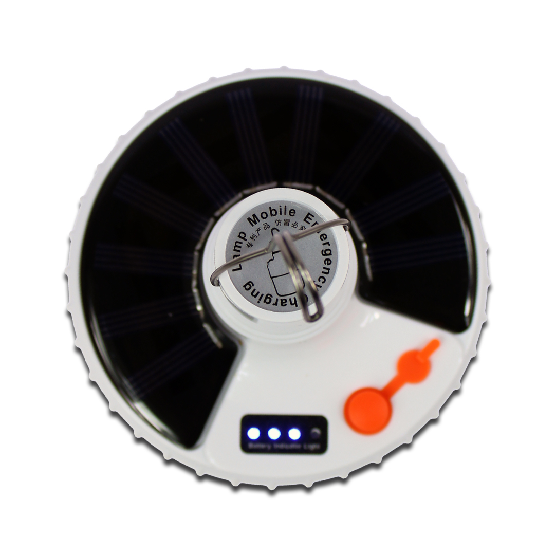 Foco Linterna Led De Emergencia Con Celda Solar