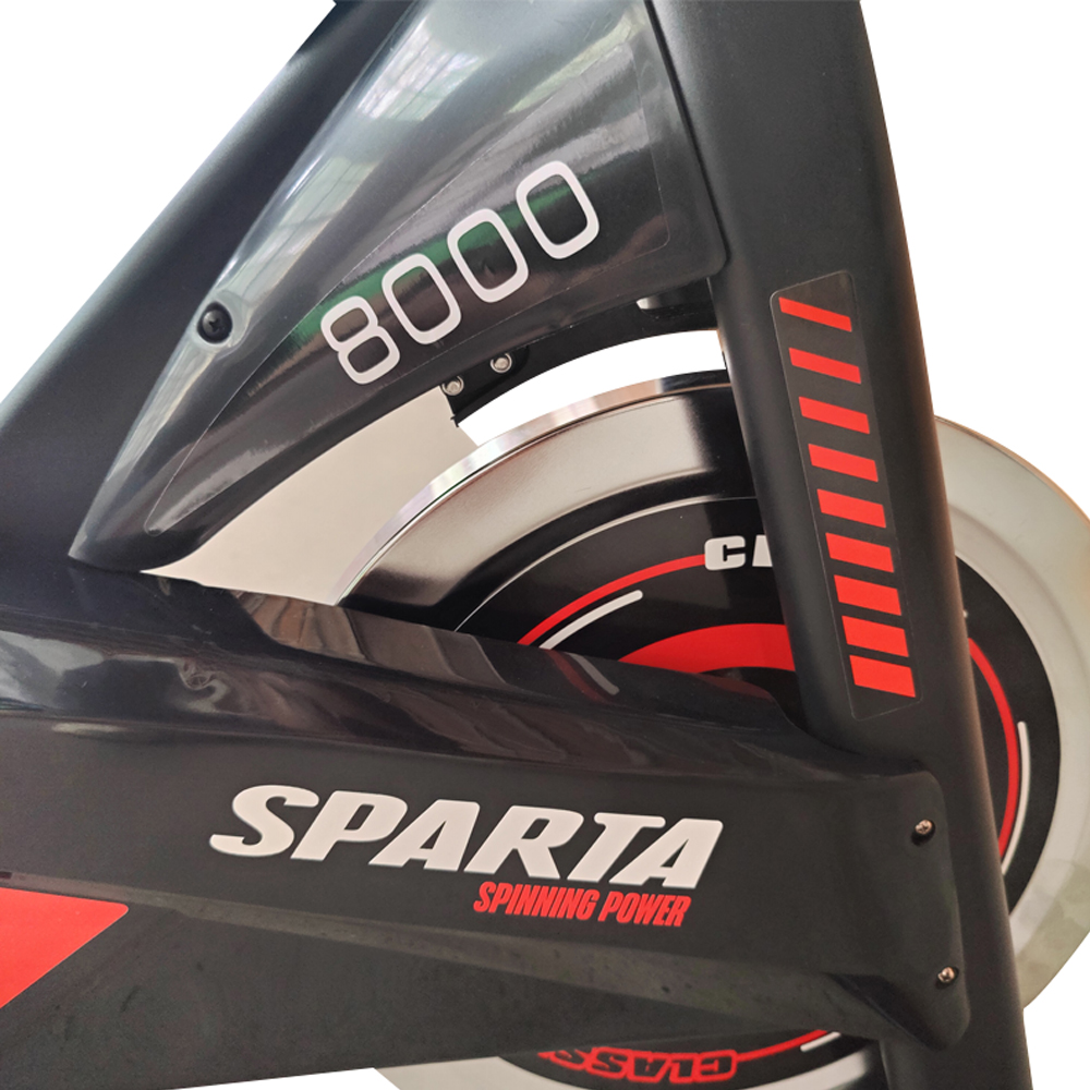 Bicicleta de Spinning Estática Fija Rueda de Inercia 8kg SPARTA APUSPA0002.