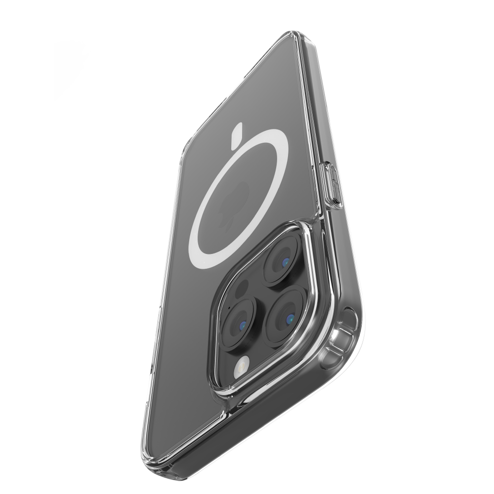 Funda Pure Magnetic para iPhone 15 Plus Clear Devia