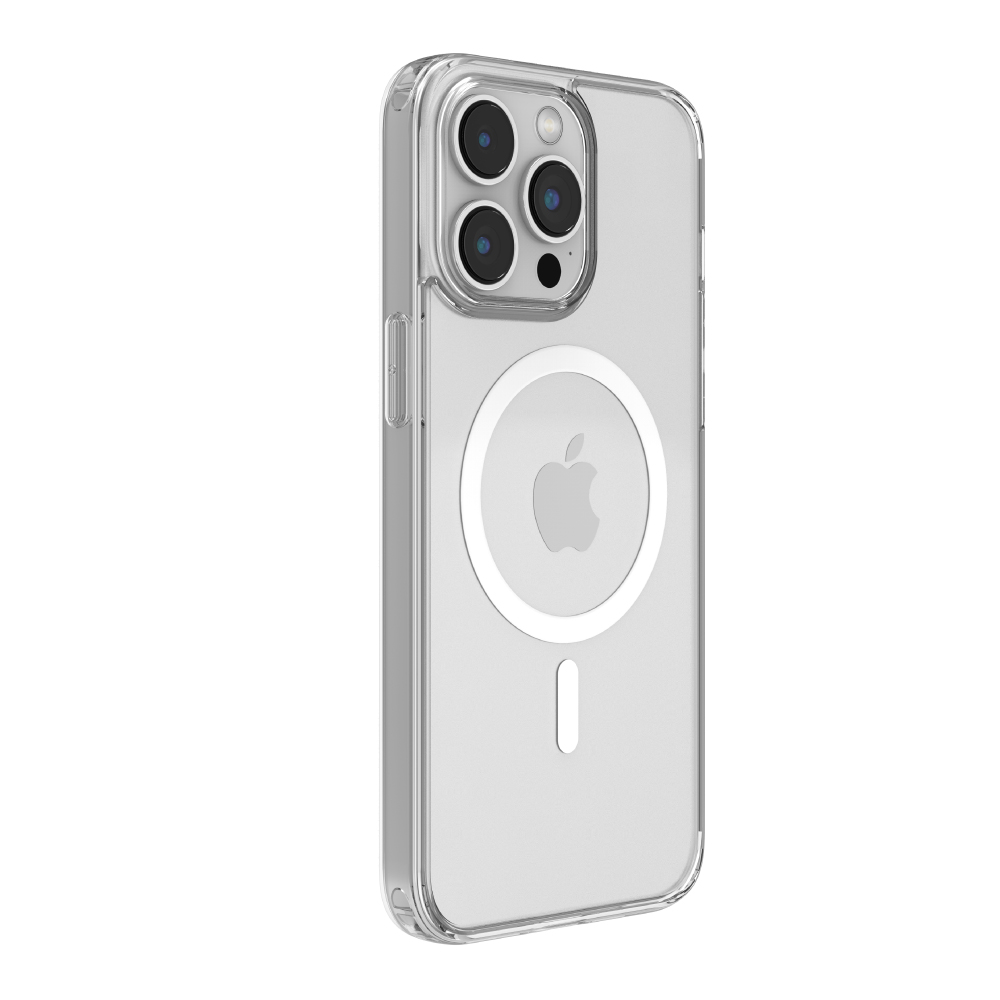 Funda Pure Magnetic para iPhone 15 Plus Clear Devia