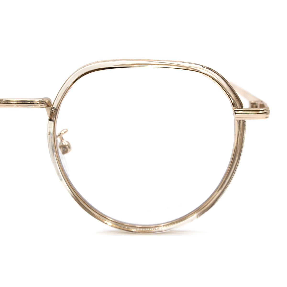 Lentes De Armazon Dorado Graduables GEN7728