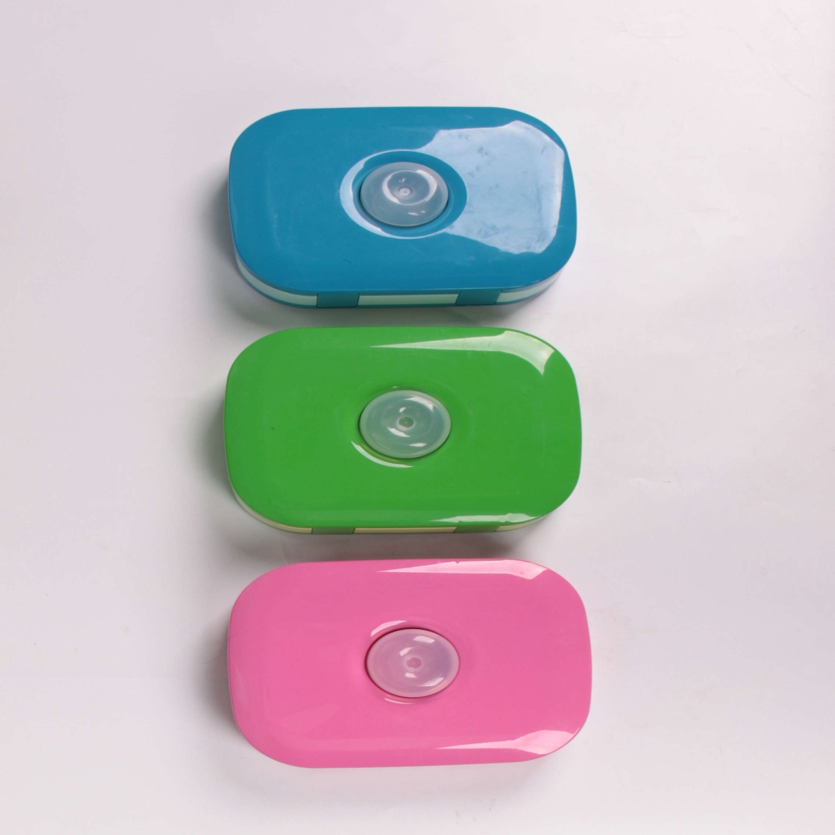 Lonchera para niños tipo bento 5 divisiones, sellado hermético, libre de fugas y derrames, cubiertos incluidos BPA FREE.