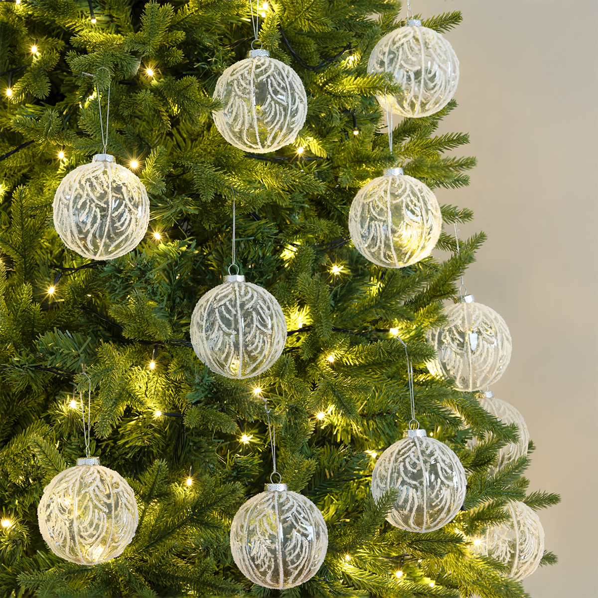 Adorno de Cristal Arbol con Frutos