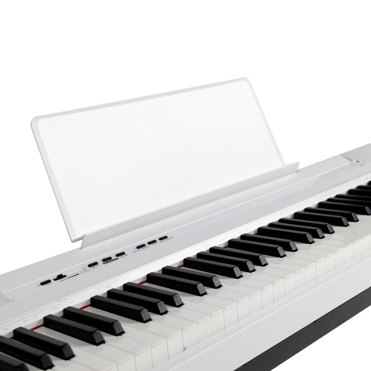 Aureal S-192 WH Piano Digital de 88 Teclas Pesadas Sensibles