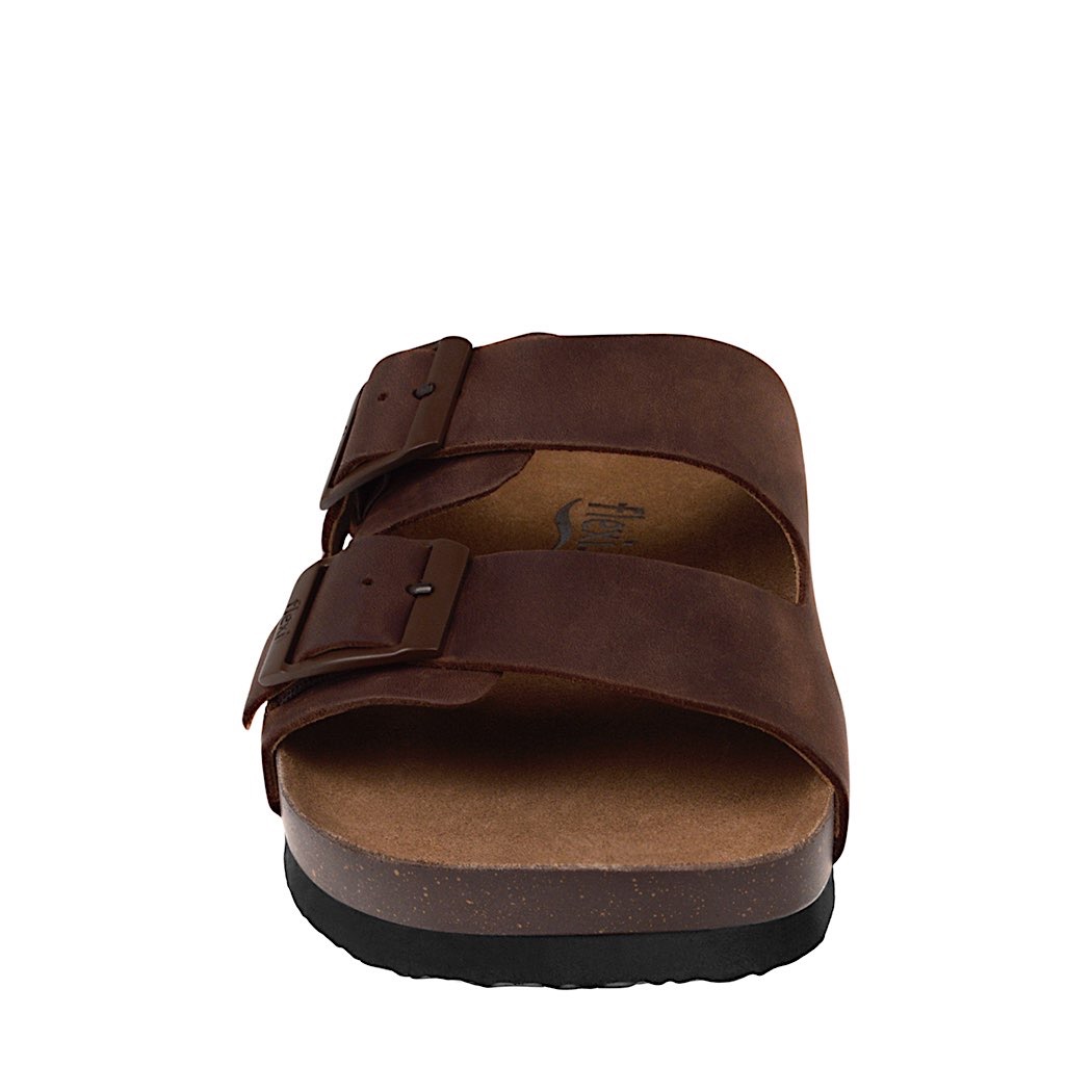 SANDALIAS CABALLERO FLEXI 404203 PIEL CAFÉ