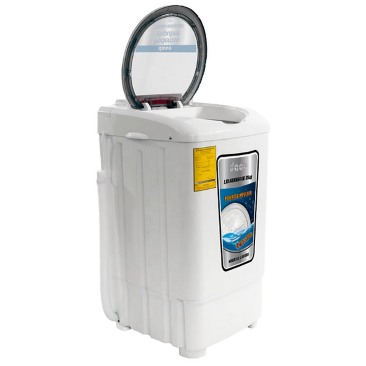 LAVADORA DACE LA11101 11KG 1 TINA BLANCA ORTY12