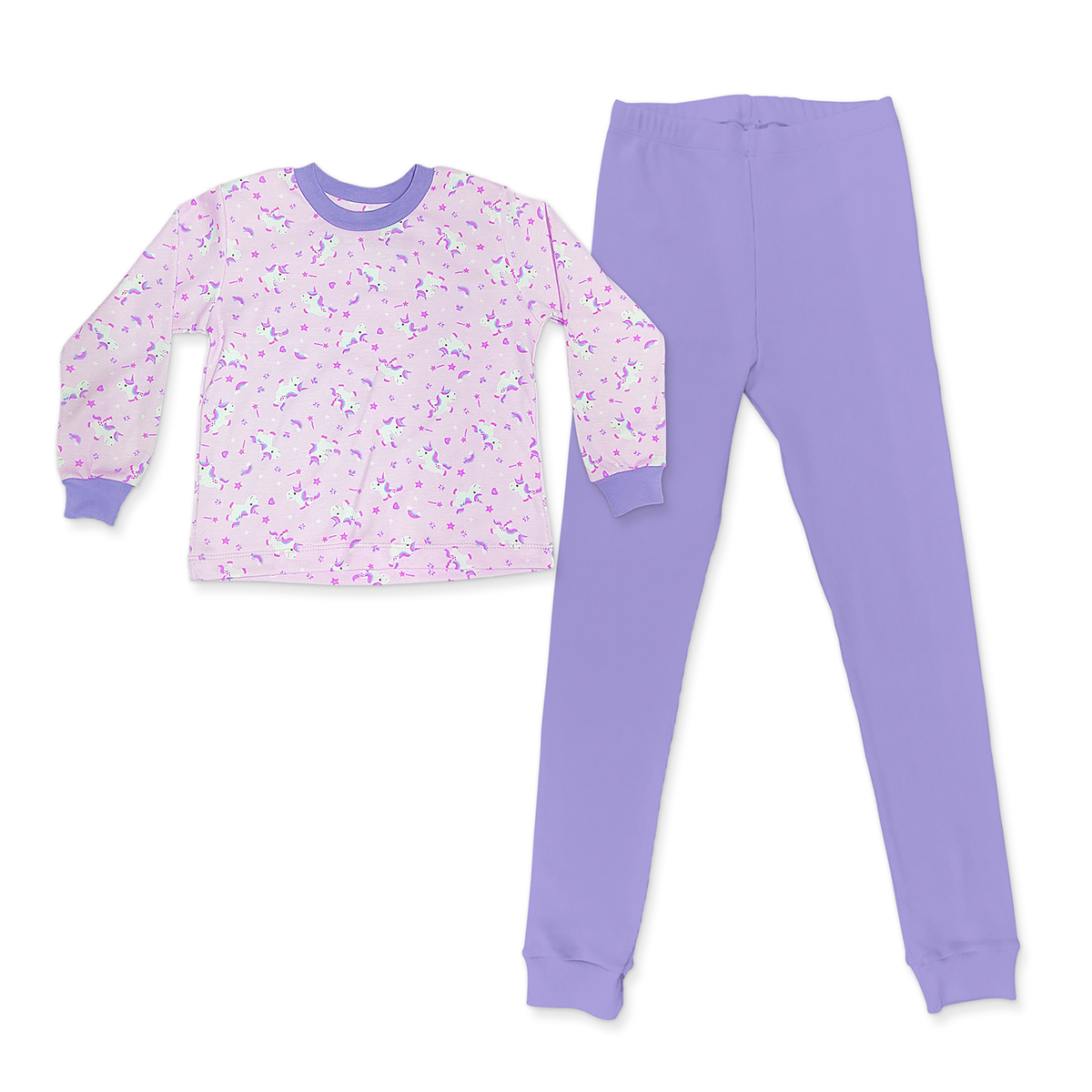 Pijama para niña Unicornio Baby con botones