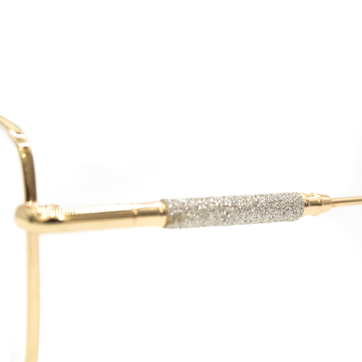 Lentes De Armazon Dorados Bonitos Graduable GEN991005