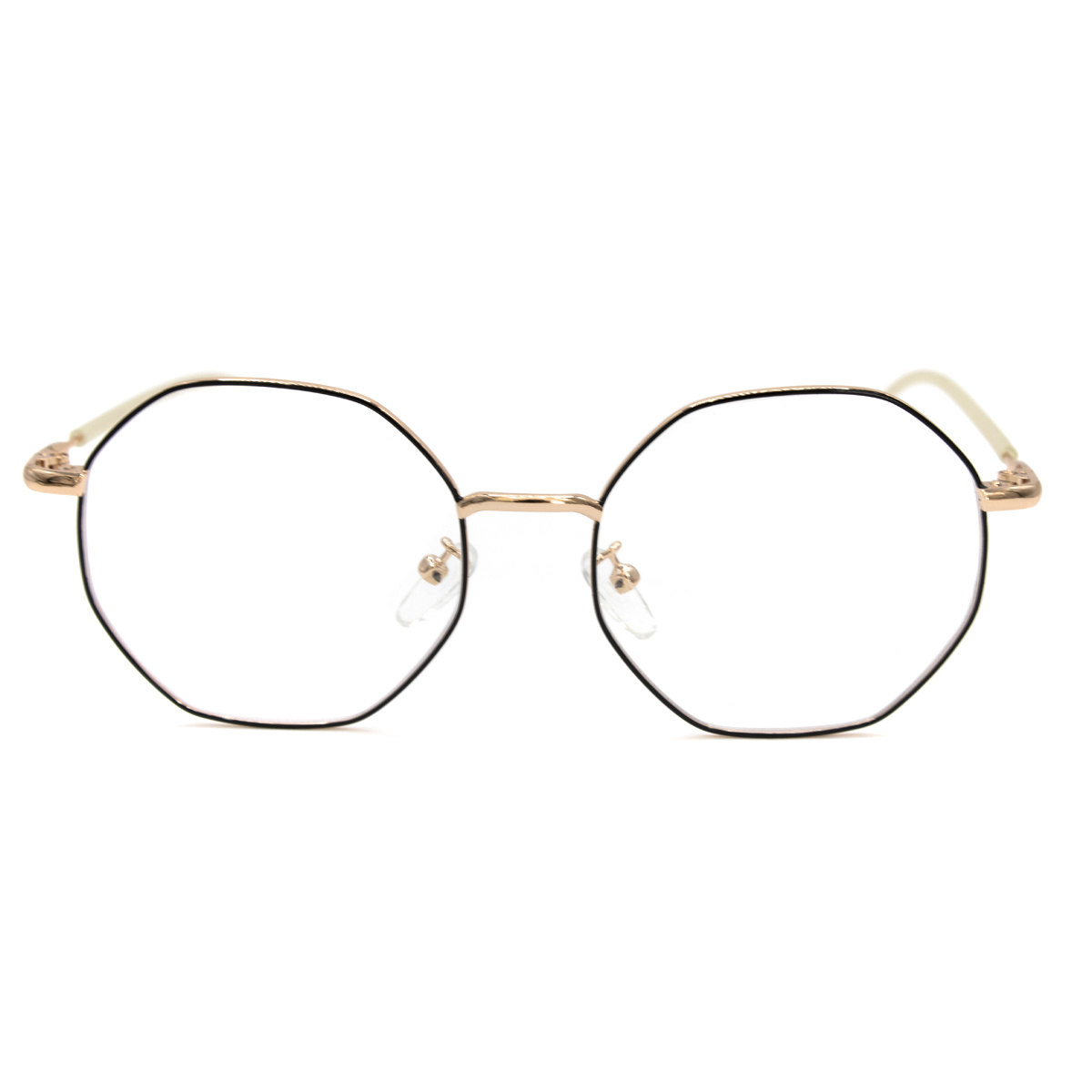 Lentes De Armazon Hexagonales Bonitos Graduables CB8803