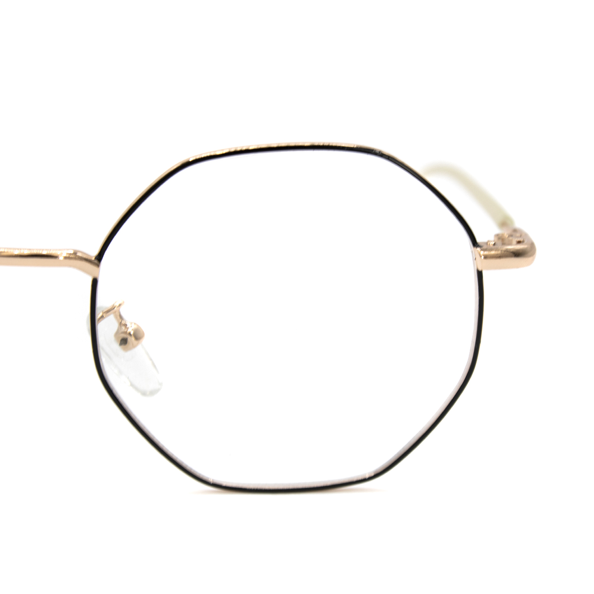 Lentes De Armazon Hexagonales Bonitos Graduables CB8803